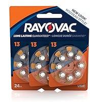 Algopix Similar Product 18 - RAYOVAC Size 13 Hearing Aid Batteries