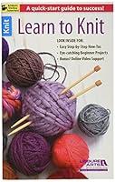 Algopix Similar Product 1 - LEISURE ARTS Learn to Knit Book