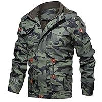 Algopix Similar Product 2 - Men Camouflage Jacket NDGDA Male