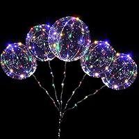Algopix Similar Product 4 - 18 Inch 5 PCS Led Light Up BoBo Balloon