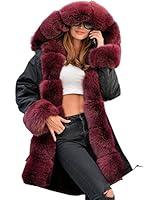 Algopix Similar Product 15 - Aox Women Fashion Winter Coat with Faux