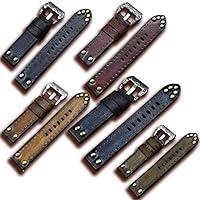 Algopix Similar Product 17 - Handmade Vintage Studded Watch Strap