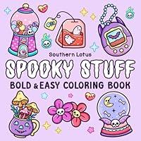 Algopix Similar Product 10 - Spooky Stuff Coloring Book for Adults