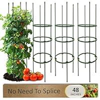 Algopix Similar Product 20 - 4 Pack Tomato Cages for Garden No Need