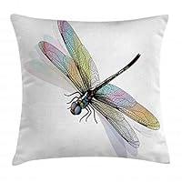 Algopix Similar Product 11 - Ambesonne Dragonfly Throw Pillow