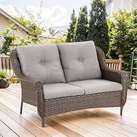 Algopix Similar Product 7 - Bellefurn Patio Wicker Furniture Set