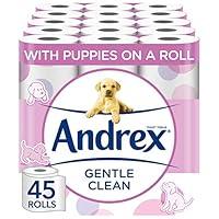 Algopix Similar Product 5 - Andrex Gentle Clean Toilet Rolls  45