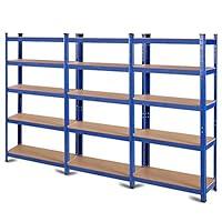 Algopix Similar Product 14 - Tangkula Metal Storage Shelves Heavy