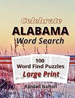 Algopix Similar Product 7 - Celebrate Alabama Word Search 100 Word