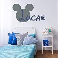 Algopix Similar Product 18 - Mickey Mouse Wall Decal Name Boy