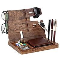 Algopix Similar Product 13 - Gifts for Dad  Engraved Walnut Wood