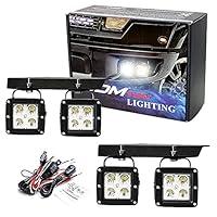 Algopix Similar Product 7 - iJDMTOY LED Pod Light Fog Lamp Kit