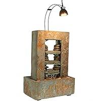 Algopix Similar Product 2 - Sunnydaze Rock Towers Slate Indoor