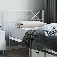 Algopix Similar Product 18 - KCCKOM Metal Headboard White