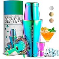 Algopix Similar Product 1 - Professional Boston Cocktail Shaker Set