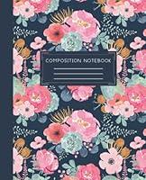 Algopix Similar Product 20 - Composition Notebook Colorful Flower