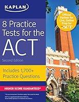 Algopix Similar Product 16 - 8 Practice Tests for the ACT Includes