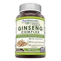 Algopix Similar Product 7 - Pure Naturals Ginseng Complex  1000 mg