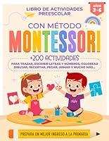 Algopix Similar Product 10 - Libro Preescolar con Mtodo MONTESSORI