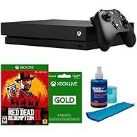 Algopix Similar Product 2 - Microsoft Xbox One X 1 TB with Red Dead