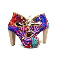 Algopix Similar Product 10 - Mexican Artesanal Embroidered High