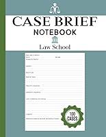 Algopix Similar Product 16 - Law School Case Brief Notebook  Case