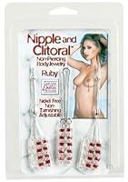 Algopix Similar Product 18 - Nipple and Clitorial Body Jewelry - Ruby
