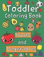 Algopix Similar Product 3 - Toddler Coloring Book Fruits and