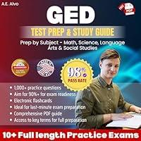 Algopix Similar Product 11 - GED Test Prep  Study Guide Prep by