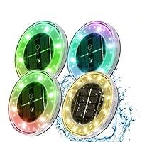 Algopix Similar Product 15 - LUNSY Solar Ground Lights Solar Sensor