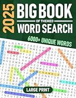 Algopix Similar Product 3 - 2025 Big Book of Themed Word Search