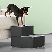 Algopix Similar Product 17 - ZINUS Easy Pet StairsPet RampPet