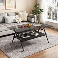 Algopix Similar Product 2 - Meihua Modern Coffee Table Rectangle