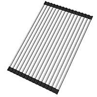 Algopix Similar Product 17 - Ahyuan Roll up Dish Drying Rack Over