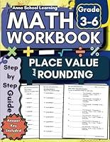 Algopix Similar Product 5 - Place Value and Rounding Math Workbook