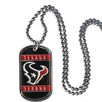 Algopix Similar Product 6 - NFL Houston Texans Dog Tag Necklace