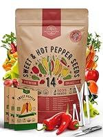 Algopix Similar Product 16 - Organo Republic 14 Sweet  Hot Peppers