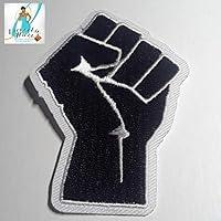 Algopix Similar Product 4 - Fist Up Patch 375x275  Afrocentric