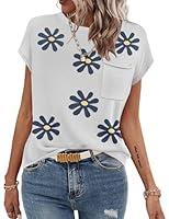 Algopix Similar Product 4 - Summer Tops for Women 2024 Cute Dressy