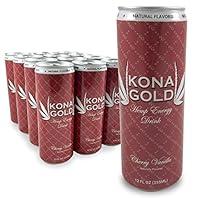 Algopix Similar Product 15 - Kona Gold Cherry Vanilla Hemp Energy