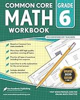 Algopix Similar Product 14 - 6th grade Math Workbook CommonCore