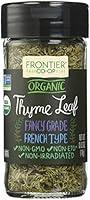 Algopix Similar Product 16 - Frontier Organic Thyme Leaf Spice 
