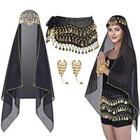 Algopix Similar Product 11 - Tayfremn 4Pcs Gypsy Costume Women