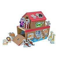 Algopix Similar Product 8 - Melissa & Doug Noah's Ark Shape Sorter