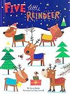 Algopix Similar Product 6 - Five Little Reindeer  Sparkle Board