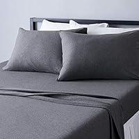 Algopix Similar Product 5 - Amazon Basics 4 Piece Bed Sheets Set
