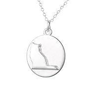 Algopix Similar Product 11 - Mochi  Jolie Silver Pendant Necklace