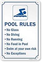 Algopix Similar Product 1 - SmartSignS7123AL 18 x 12 inch Pool