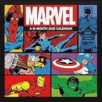 Algopix Similar Product 6 - 2025 Marvel Comics Mini Wall Calendar