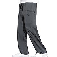 Algopix Similar Product 17 - Mens Casual Cargo Pants Stretch Elastic